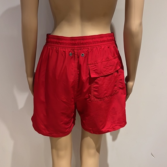 Red Ralph Lauren swim shorts - Picture 3 of 3